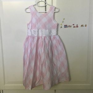 Janie and Jack silk dress with bow